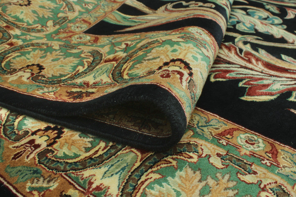 Pak-Persian Edier Black Rug
