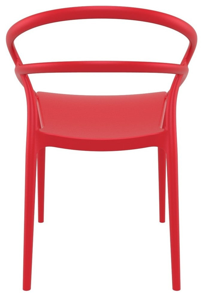Compamia Pia Set of 2 Dining Chair, Red