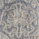 Gray Decorative Pillow Covers 18"x18" Silk, Ottomon Dome