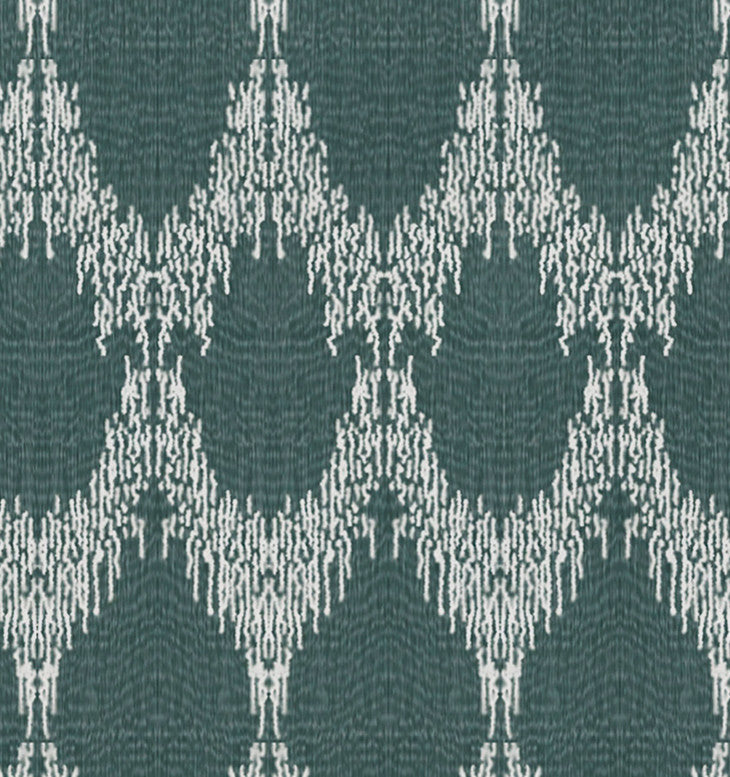 Peace 2, Geometric Print Placemat, Green (Set of 4), 18 x 14"