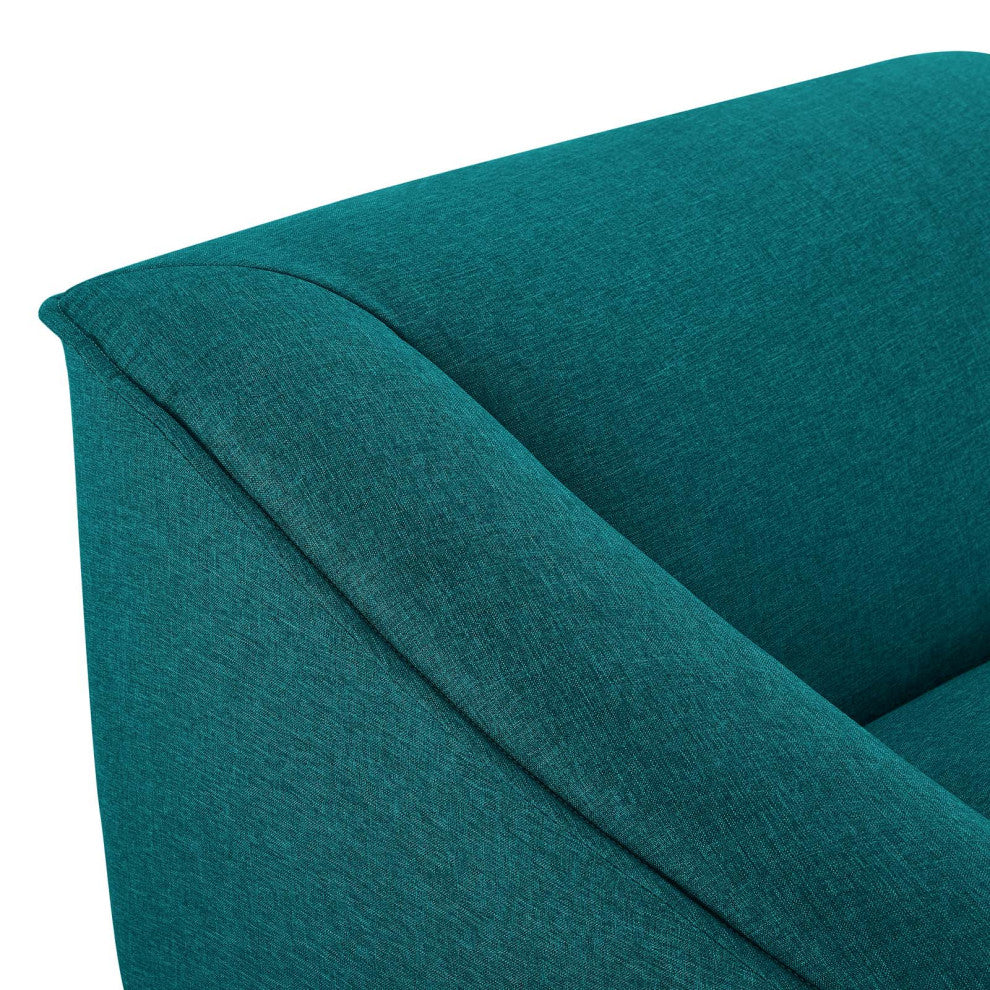 Comprise Left-Arm Sectional Sofa Chair-Teal