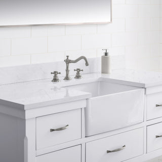 Wesley 54" Bathroom Vanity, White