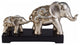 Estelle decorative Piece, Set of 4, Champagne Silver