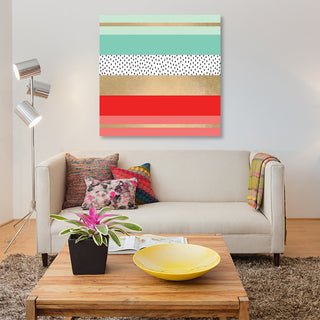 "Summer Fresh" by Elisabeth Fredriksson, Canvas Print, 18"x18"