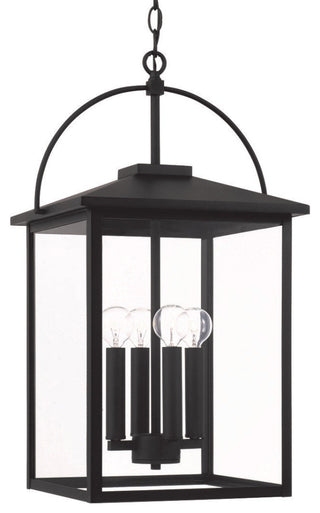 Capital Lighting 948042 Bryson 4 Light 14"W Multi Light Pendant - Black