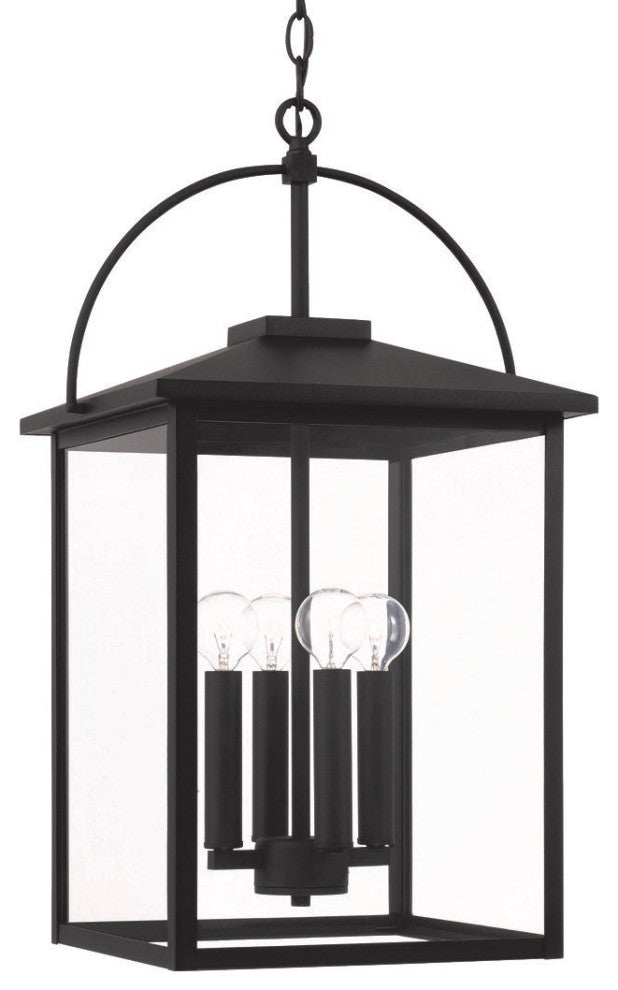 Capital Lighting 948042 Bryson 4 Light 14"W Multi Light Pendant - Black
