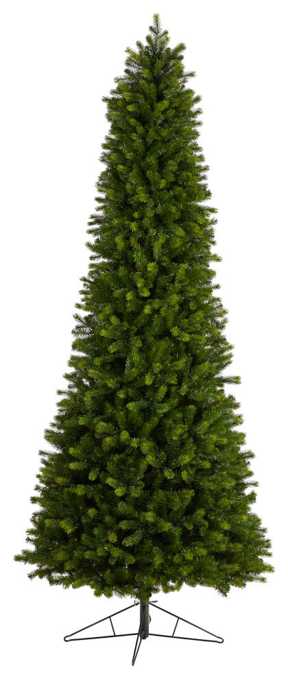 T3514 9.5' Slim Colorado Mountain Spruce Artificial Christmas Tree