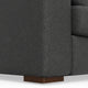 Charlie 78-inch Sofa in Tightly Woven Performance Fabric