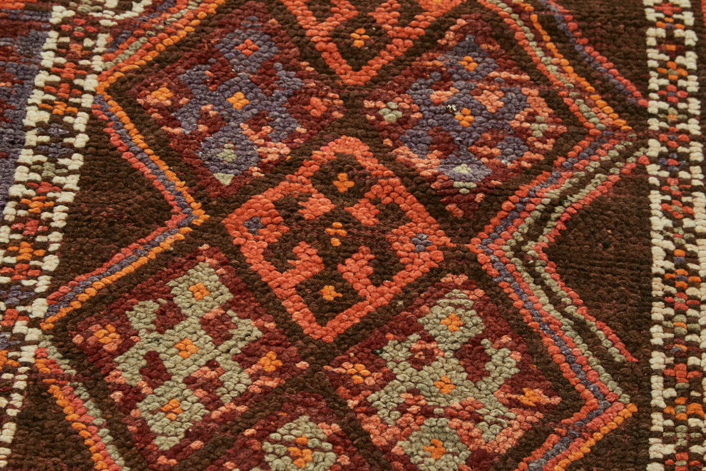 Rug N Carpet - Hand-knotted Turkish 2' 10" x 13' 0" Vintage Runner Rug