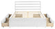 Gewnee Full Size Wood Platform Bed Frame