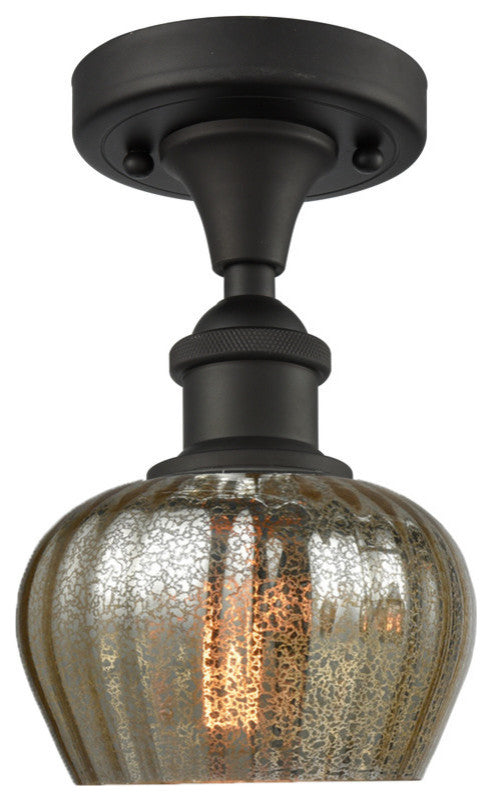 INNOVATIONS LIGHTING 516-1C-OB-G96-LED Fenton 1 Light Semi-Flush Mount