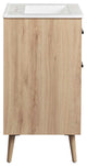 Maverick 24" Bathroom Vanity, White Oak