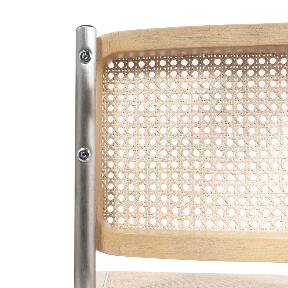 Arwan Natural Cane Dining Side Chair, Set of 2