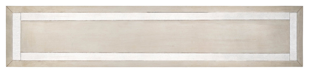 Katya Silver and Mirrored Console Table