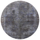 Ahgly Company Indoor Round Mid-Century Modern Area Rugs, 7' Round
