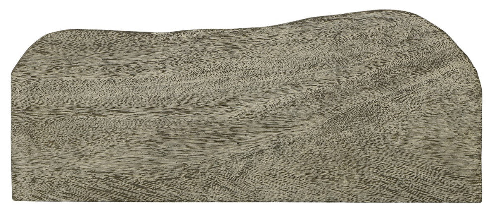 Floating Wall Shelf, Gray Stone, Large