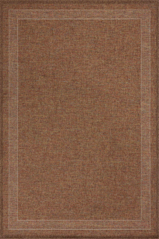 Loloi II Merrick Cinnamon / Multi 11'' x 15'' Area Rug