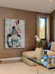 "Tattoo Artist" Painting Print on Canvas by Norman Rockwell