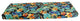 54"X19" Patterned Outdoor Spun Polyester Bench Cushion, Beachcrest Caviar