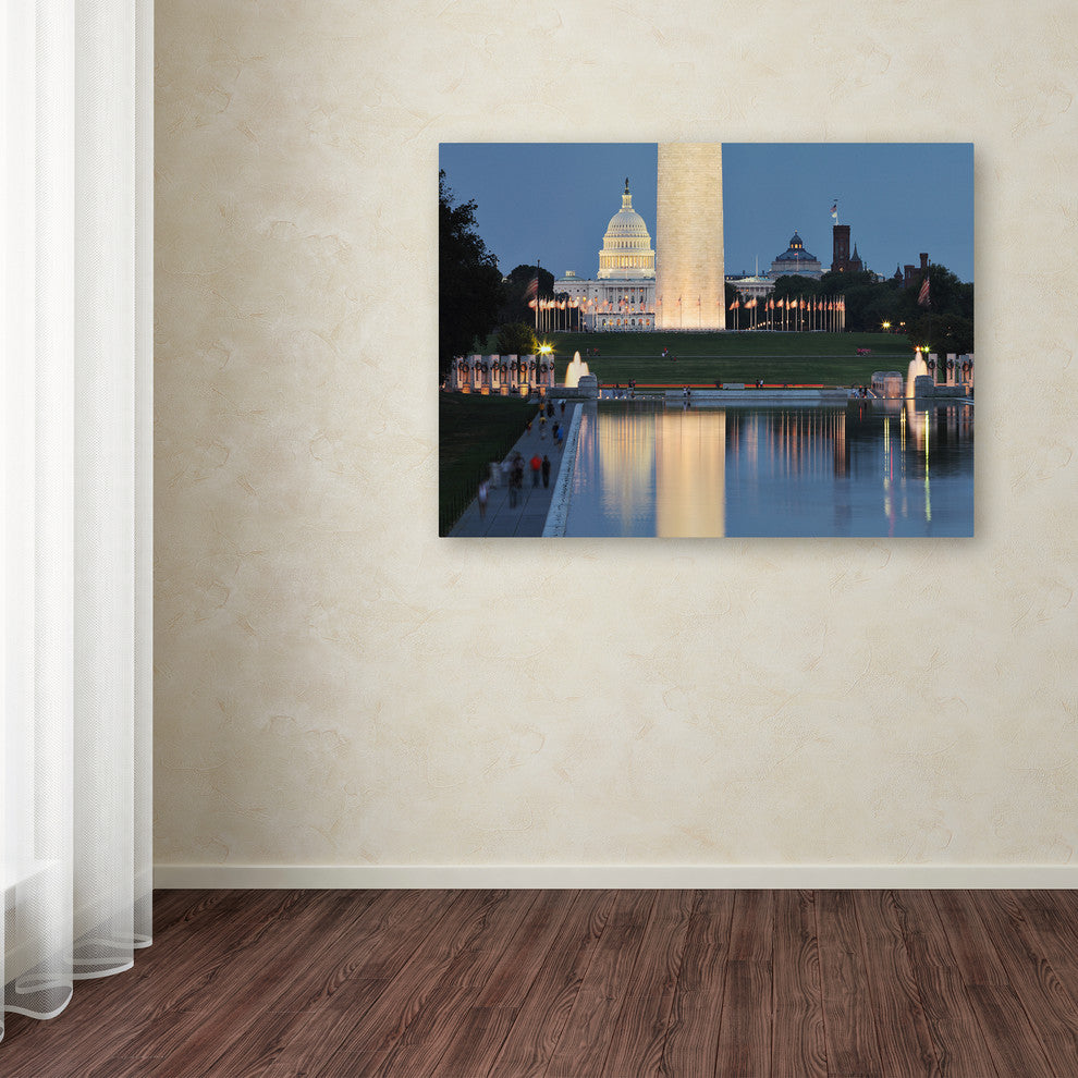 ''National Mall at Twilight'' Canvas Art by Gregory O''Hanlon