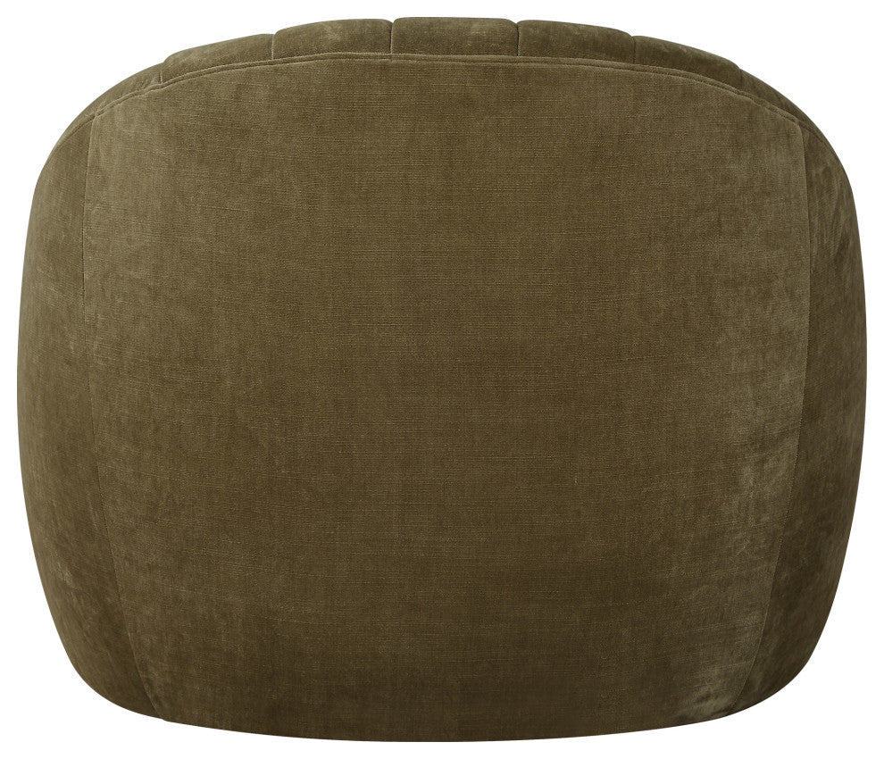 Uttermost Narrows Moss Green Swivel Chair