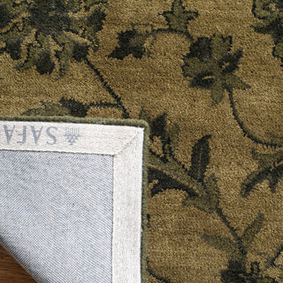 Safavieh Antiquity Collection AT824 Rug, Olive/Green, 9'x12'