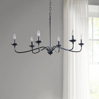 Ink+Ivy Brighton 6-Light Farmhouse Chandelier