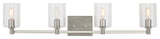 Visual Comfort Studio 4464204-962 4-Light Bath Vanity, Fullton