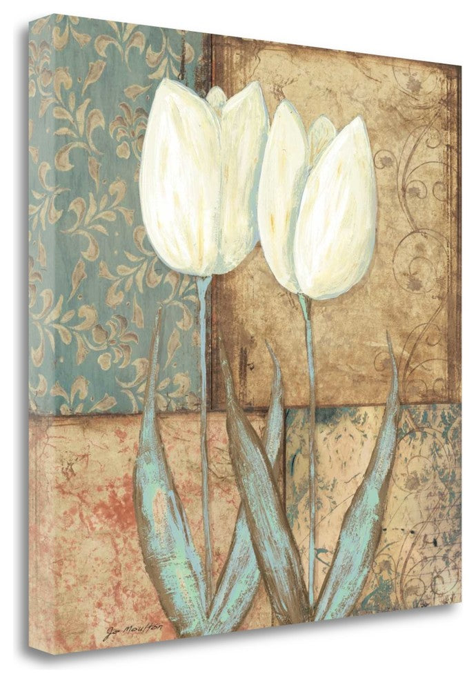 "Tulip II" By Jo Moulton, Giclee Print on Gallery Wrap Canvas, Ready to Hang