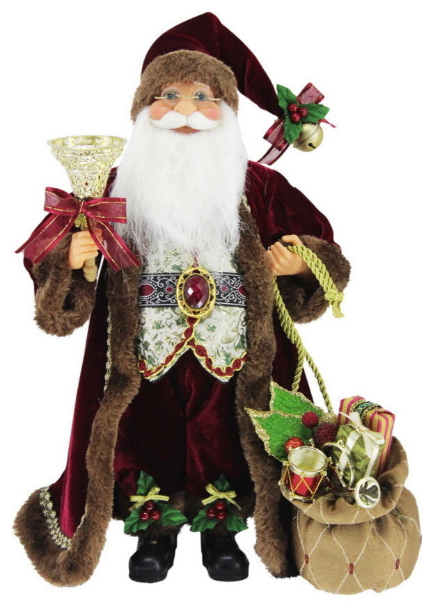 Santa With Brown Sack