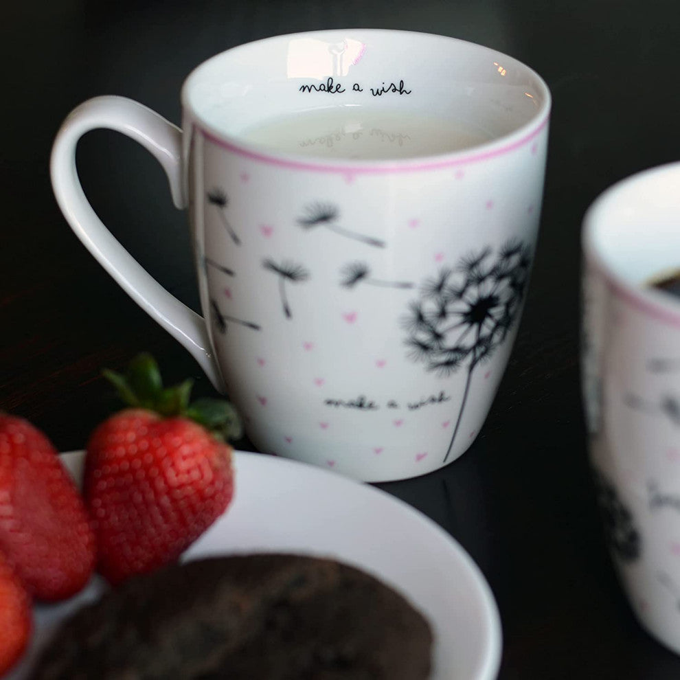 Dandelion-wish Mugs