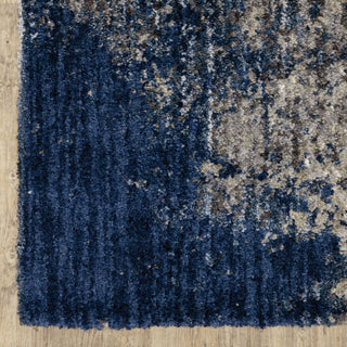 Ashton Abstract Shag Area Rug, 7.10X10.10