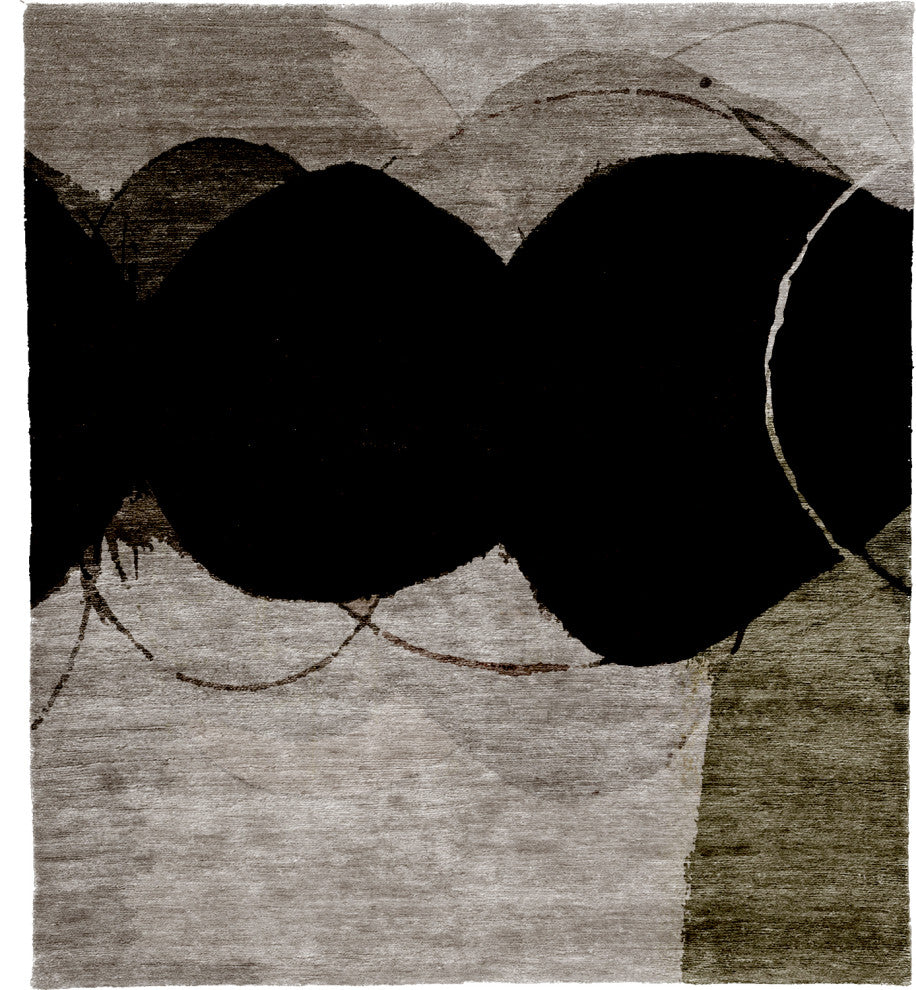 Nothing A Wool Hand Knotted Tibetan Rug, 8' Square