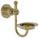 Astor Place Tumbler and Toothbrush Holder, Unlacquered Brass