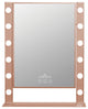 Cinematique XL Tri Tone LED Makeup Mirror, Rosegold
