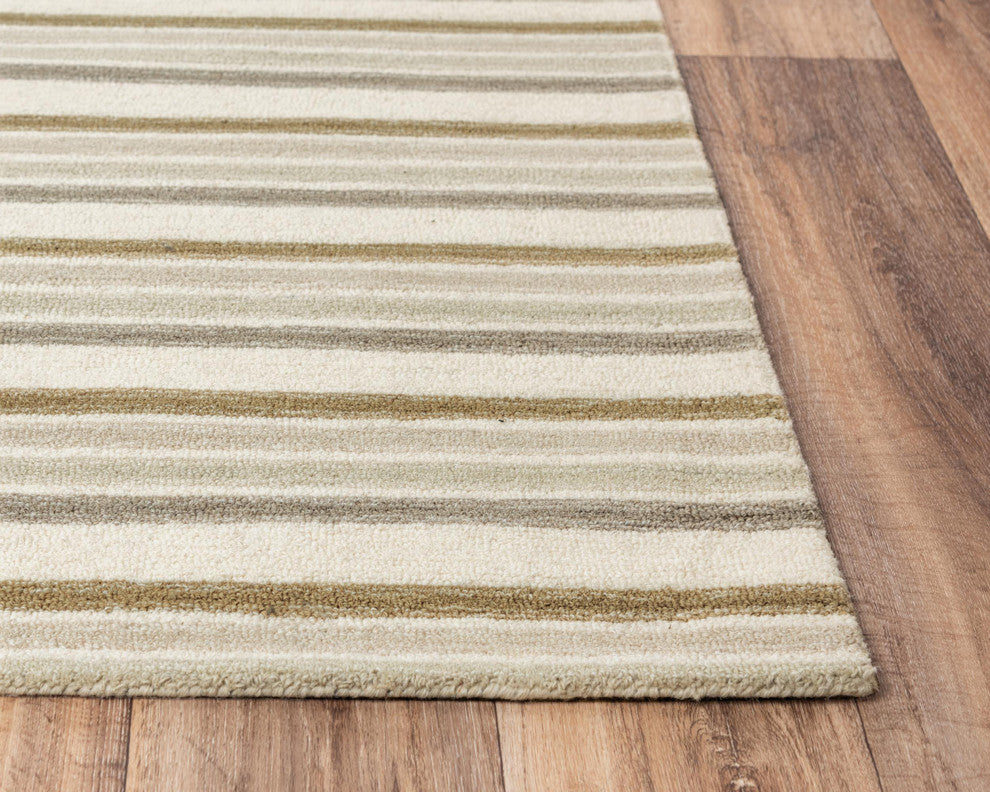 Rizzy Home Tetra Collection, 5' x 8' Rug