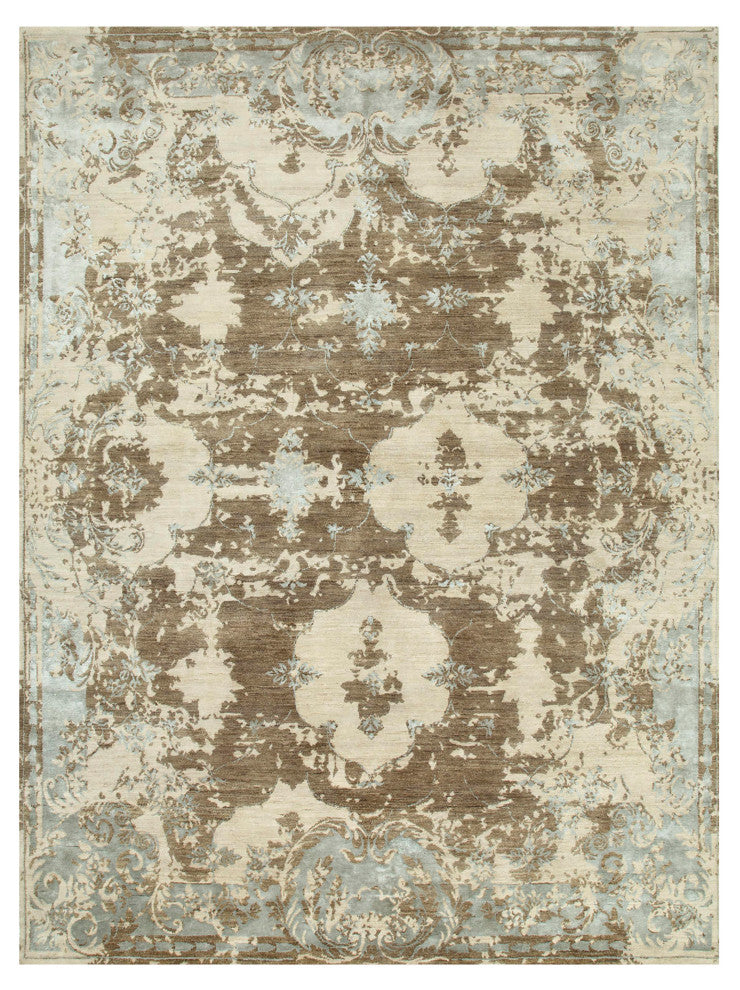 Majestic Area Rug, Tan, 9' x 12', Botanical