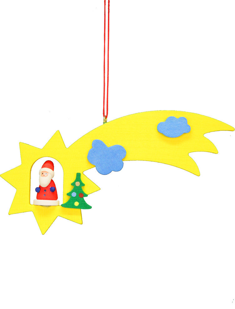 Christian Ulbricht Ornament- Santa In Comet