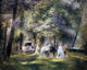 Pierre Auguste Renoir In St Cloud Park Wall Decal