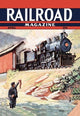 Railroad Magazine: Fisherman and Engineers, 1943 - Framed Paper Poster 20" x 30"