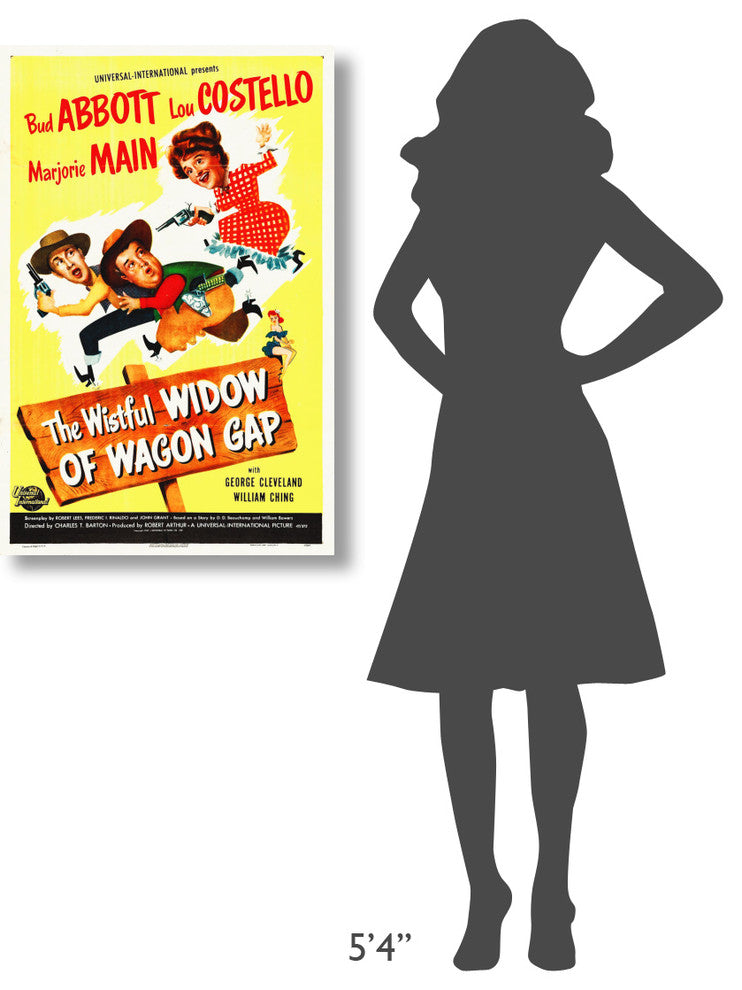 Abbott and Costello, The Wistful Widow Of Wagon Gap, 01, 24x36