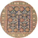 Ahgly Company Indoor Round Traditional Area Rugs, 3' Round
