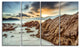 Quang Ninh Province Vietnam, Landscape Canvas Art Print, 48"x28", 4 Panels