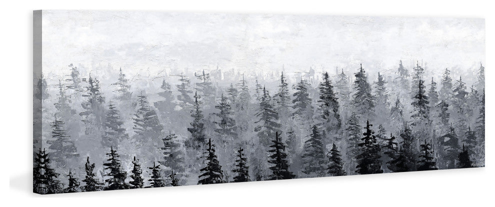 "I Find My Soul" Painting Print on Wrapped Canvas, 30x10