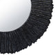 Slate Mirror Round, Black