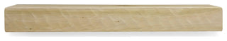 Rough Hewn Fireplace Shelf Mantel, Unfinished, 48"