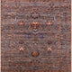 Ahgly Company Indoor Square Mid-Century Modern Area Rugs, 7' Square