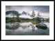 "Rainy Morning At Hintersee (Bavaria)" Framed Print by Dirk Wiemer, 38"x28"