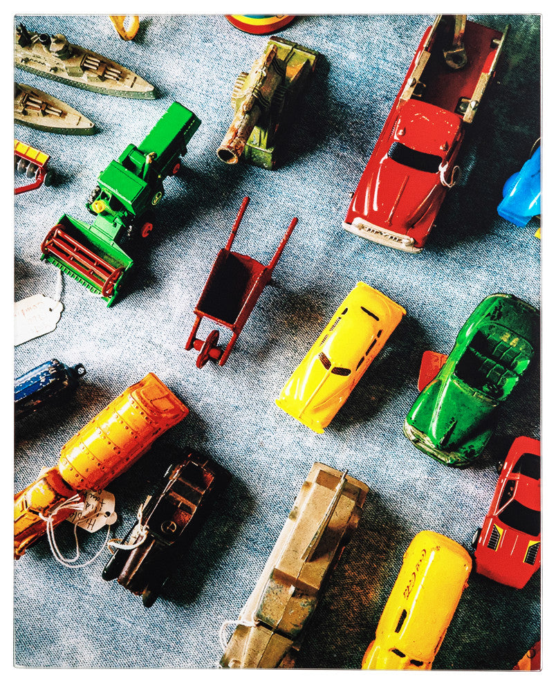 'Playful Collectibles', Photo by Veronica Olson, Printed on Tempered Glass