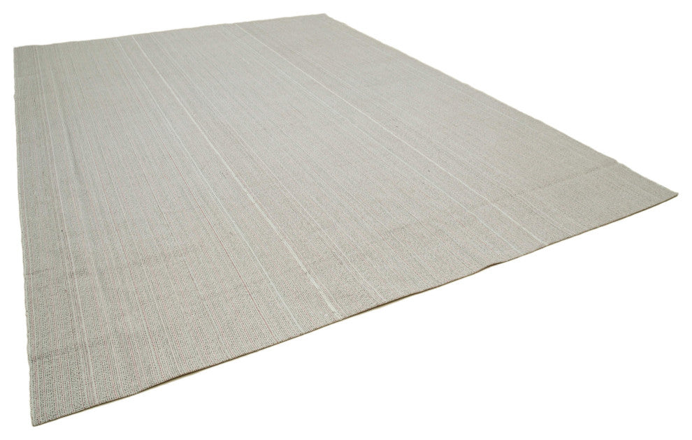 Rug N Carpet - Hand-knotted Turkish 9' 11'' x 13' 7'' Flatweave Wool Kilim Rug